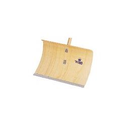 Plywood snow shovel